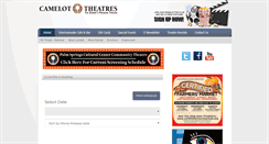Desktop Screenshot of camelottheatres.com